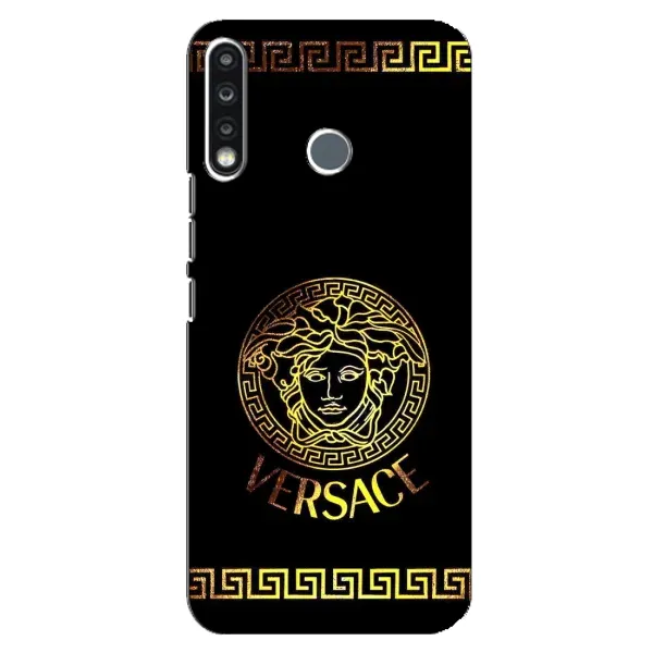 Чехол с принтом «Logo Versace» для TECNO Camon 12 CC7