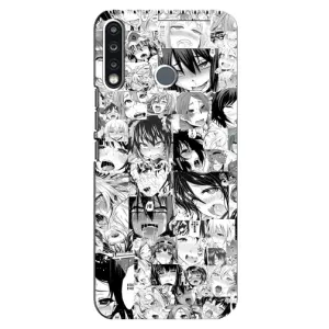 Анимешный чехол для TECNO Camon 12 CC7 (Ahegao manga)