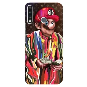 Брендновые Чехлы для TECNO Camon 12 CC7 - (PREMIUMPrint) (Mario LV)