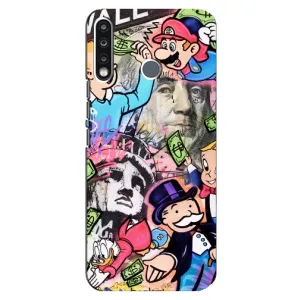 Чехлы с крутыми принтами для TECNO Camon 12 CC7 - (PREMIUMPrint) (Monopoly man)