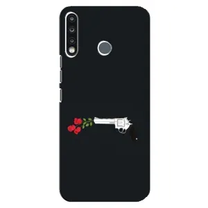 Чехлы (ART) Цветы на TECNO Camon 12 CC7 (VPrint) (Неожиданные цветы)