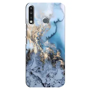 Мраморный чехол на TECNO Camon 12 CC7 (VPrint) (Нежный мрамор)