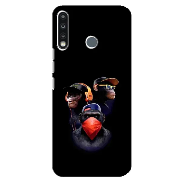Чехол с принтом «Три обезьяны» для TECNO Camon 12 CC7 Чехол с принтом «Три обезьяны» для TECNO Camon 12 CC7