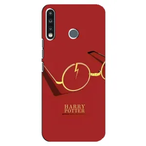Чехлы с Гарри Поттером для TECNO Camon 12 CC7 (AlphaPrint) (очки Гарри)