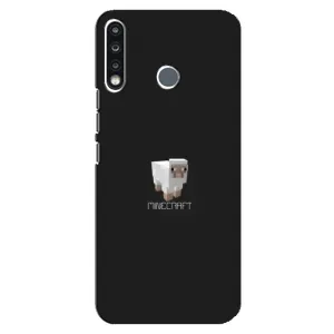 Чехол Майнкрафт на TECNO Camon 12 CC7 (AlphaPrint) Minecraft (Овечка Майнкрафт)