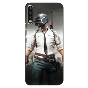 Чехол PUBG для Техно Камон 12 СС7 (AlphaPrint) (Пабг мен)
