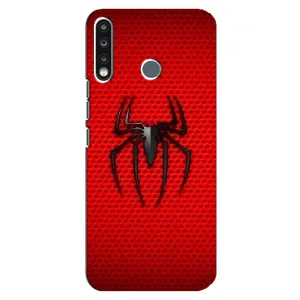 Чехол с человеком пауком для TECNO Camon 12 CC7 - (AlphaPrint) (Паук Марвел)
