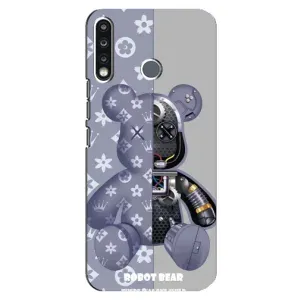 Крутые Чехлы Луи Виттон для TECNO Camon 12 CC7 (AlphaPrint) (Робот Мишка)