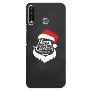 Рождественские Чехлы для TECNO Camon 12 CC7 (VPrint) (Санта Крисмас)