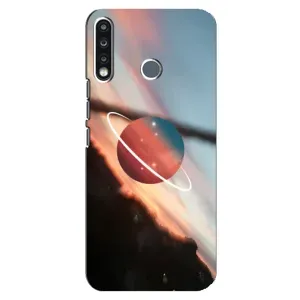 Космические Чехлы для Техно Камон 12 СС7 (VPrint) (Сатурн)