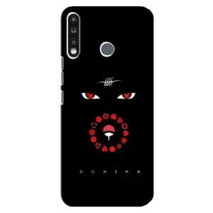 Чехлы на тему: Итачи Учиха для TECNO Camon 12 CC7 (AlphaPrint) (глаза Итачи)