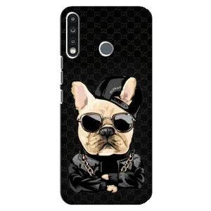 Чехлы с крутыми принтами для TECNO Camon 12 CC7 - (PREMIUMPrint) (Стильная собака)