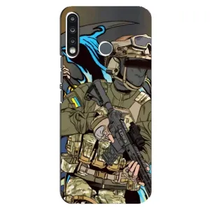 Чехлы с картинкой ЗСУ для TECNO Camon 12 CC7 (AlphaPrint)