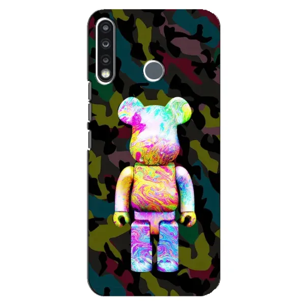 Чохол з принтом «Яскравий Bearbrick» для TECNO Camon 12 CC7 Чохол з принтом «Яскравий Bearbrick» для TECNO Camon 12 CC7