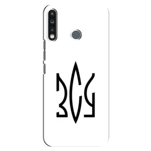 Чехлы для TECNO Camon 12 CC7 Укр. Символика (AlphaPrint) (ЗСУ герб)