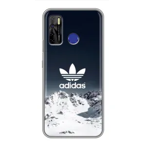 Чохли Адидас для TECNO Camon 15 Air (AlphaPrint) (Адідас в горах)