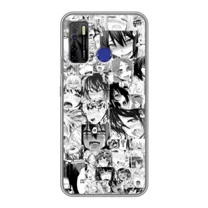 Чохли Персонажі Аніме Наруто для TECNO Camon 15 Air (AlphaPrint) (Ahegao manga)