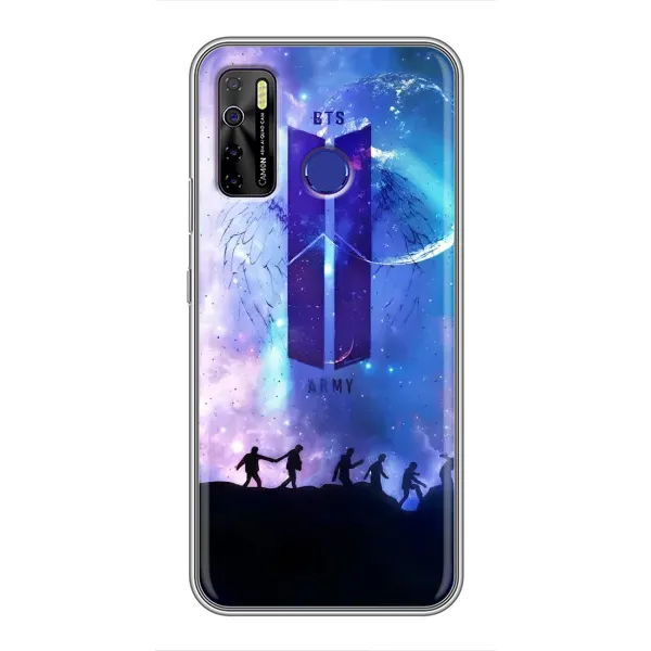 Чохол з принтом «Army BTS» для TECNO Camon 15 Air