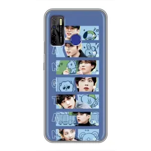 Чохли BTS для TECNO Camon 15 Air (AlphaPrint) (Bangtan)
