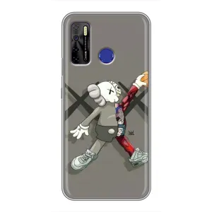 Чохли для TECNO Camon 15 Air - Bearbrick Louis Vuitton (PREMIUMPrint) (Беарбрік Джордан)