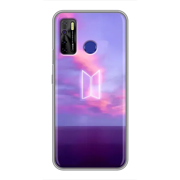 Чохол з принтом «BTS логотип» для TECNO Camon 15 Air