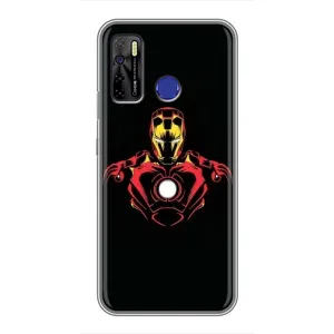Чохли з героями Марвел TECNO Camon 15 Air (VPrint) (Залізна людина)