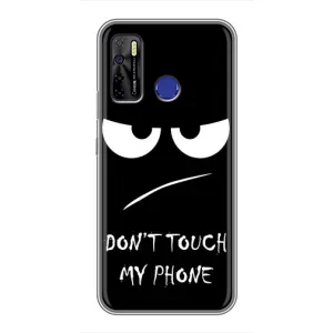 Чохол для ТЕКНО Кемен 15 Ейр - (AlphaPrint) з принтом (ТОП продажів) (Dont Touch)