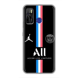Чохли PSG для TECNO Camon 15 Air (AlphaPrint) (футболка ПСЖ)