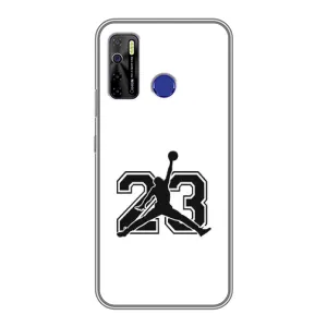Чохли для TECNO Camon 15 Air - з картинкою JORDAN (AlphaPrint) (Jordan 23)