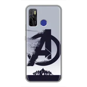 Чохли з героями Марвел TECNO Camon 15 Air (VPrint) (Команда А)