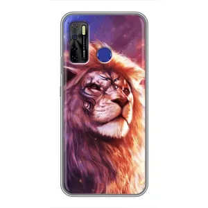 Чохол з картинкою ЛЕВ для TECNO Camon 15 Air (VPrint) (Красочний Лев)