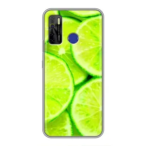 Чохли з фруктами для TECNO Camon 15 Air (VPrint) (Лайм)