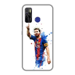 Чохли Мессі для TECNO Camon 15 Air (AlphaPrint) (Лео Мессі)