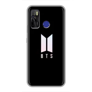 Чохли BTS для TECNO Camon 15 Air (AlphaPrint) (Лого BTS)