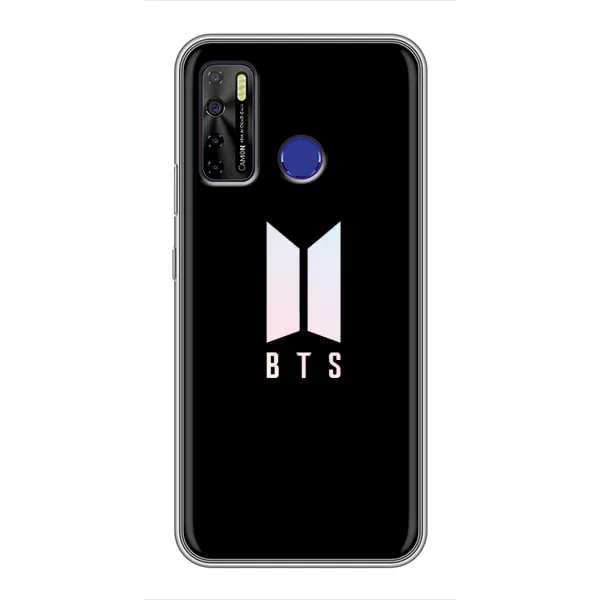 Чохол з принтом «Лого BTS» для TECNO Camon 15 Air