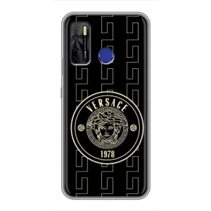 Чохли VERSACE для ТЕКНО Кемен 15 Ейр (PREMIUMPrint) (Лого Версаче)