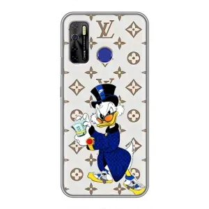 Чехли для TECNO Camon 15 Air - Скрудж МакДак Louis Vuitton (PREMIUMPrint) (Макдак на стилі)