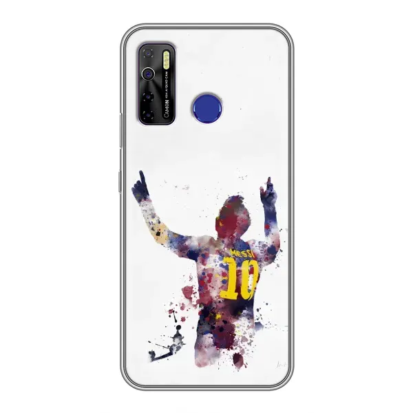 Чохол з принтом «Messi Barca» для TECNO Camon 15 Air