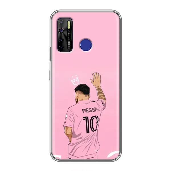 Чохол з принтом «Мессі Маямі» для TECNO Camon 15 Air