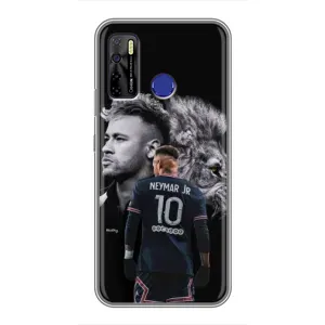 Чохол Неймар для TECNO Camon 15 Air (AlphaPrint) (Неймар Лев)