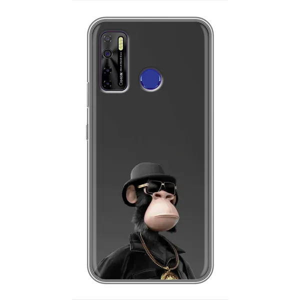 Чохол з принтом «Мавпа NFT» для TECNO Camon 15 Air
