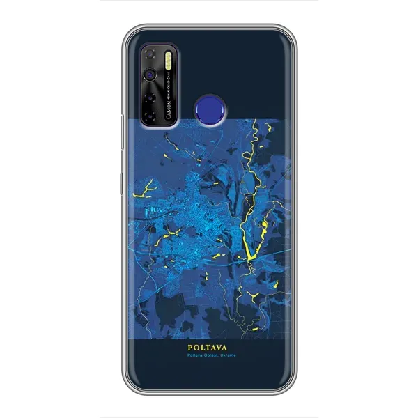 Чохол з принтом «Полтава» для TECNO Camon 15 Air