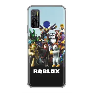 Чохли з топовими принтами для ТЕКНО Кемен 15 Ейр (ROBLEX)