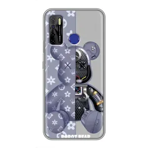 Круті Чохли Луі Віттон для TECNO Camon 15 Air (AlphaPrint) (Робот Медведик)