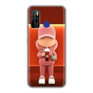 Круті Чохли Луі Віттон для TECNO Camon 15 Air (AlphaPrint) (З Кавою)