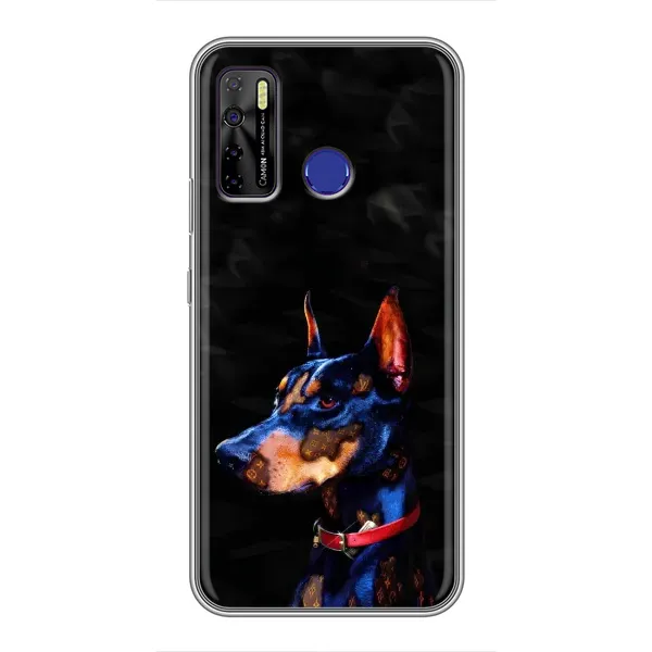 Чехол с принтом «Собака» для TECNO Camon 15 Air