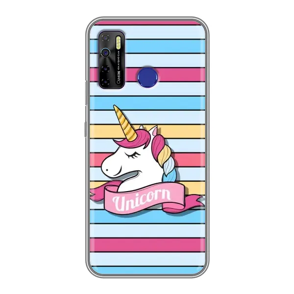 Чехол с принтом «Unicorn» для TECNO Camon 15 Air Чехол с принтом «Unicorn» для TECNO Camon 15 Air