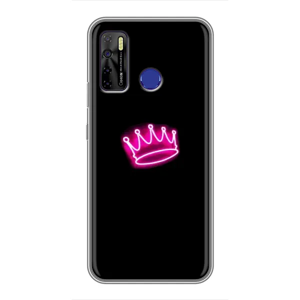 Чохол з принтом «Яскрава корона» для TECNO Camon 15 Air