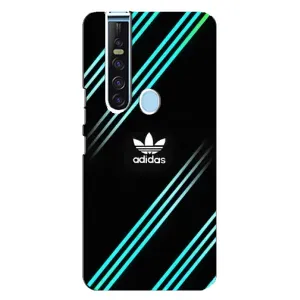 Чохли Адидас для TECNO Camon 15 Pro (AlphaPrint) (Адідас з полосами)