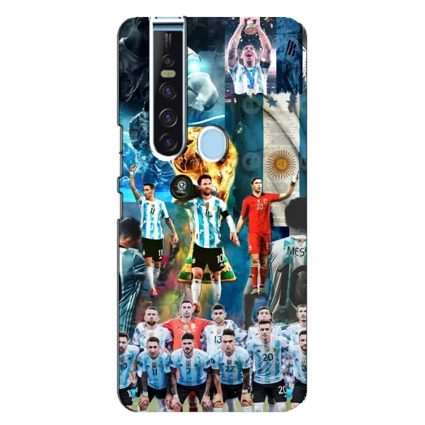 Чохол з принтом «Аргентина Мессі» для TECNO Camon 15 Pro